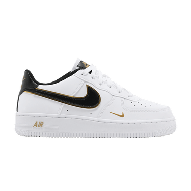 Nike Air Force 1 LV8 GS 'White Metallic Gold'