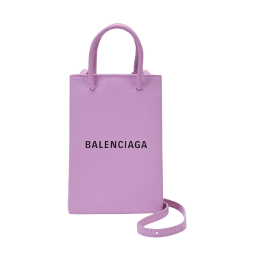 Buy Balenciaga Shopping Phone Holder 'Pink' - 593826 0AI2N Buy Balenciaga Shopping Phone Holder 'Pink' - 593826 0AI2N