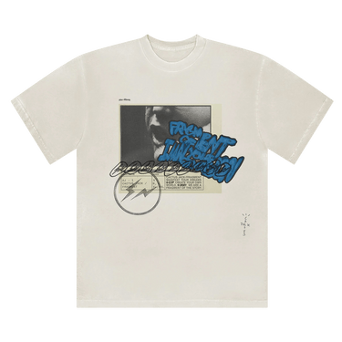 トラヴィス フラグメント Travis Scott x Jordan x Fragment Tee Jordan x Travis Scott x Fragment Mens Short Sleeve T-Shirt