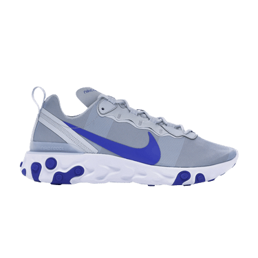 Buy React Element 55 Pure Platinum Racer Blue BQ6166 005 GOAT