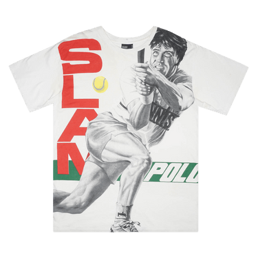 Buy Vintage Polo by Ralph Lauren Slam Tennis T Shirt White