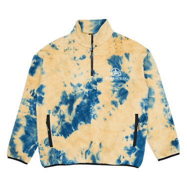 Pleasures Caffeine Polar Fleece Quarter Zip 'Tan'