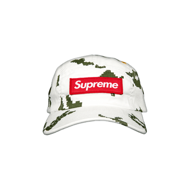 Buy Supreme Military Camp Cap 'White Russian Camo' - FW21H89 WHITE