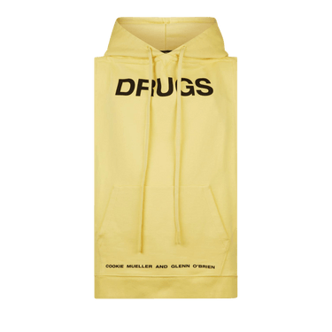 Buy Raf Simons Drugs Backless Cotton Jersey Sweatshirt Vest