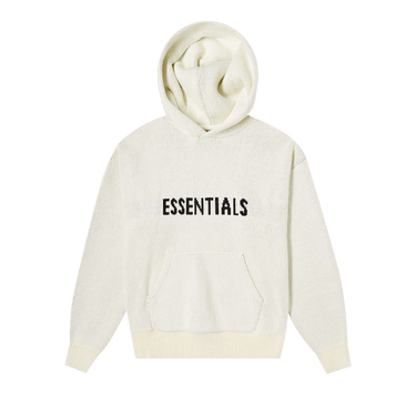 FOG ESSENTIALS - FRONT LOGO KNIT HOODIE / モス | Tempt
