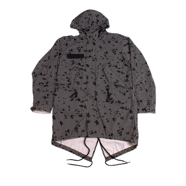Buy Supreme Riot Fishtail Parka Black White SS14J5 BLACK WHITE GOAT CA