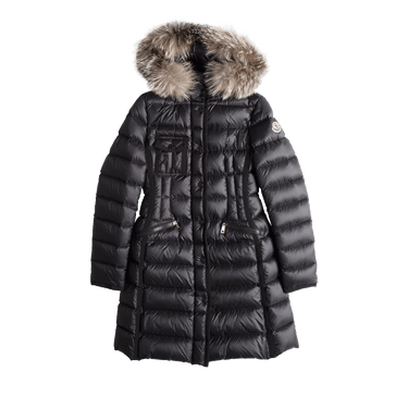 Buy Moncler Hermifur Long Hooded Puffer Parka Black 1C516 01 53048 999 GOAT