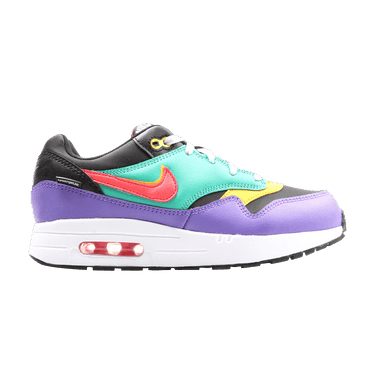 air max 1 purple yellow