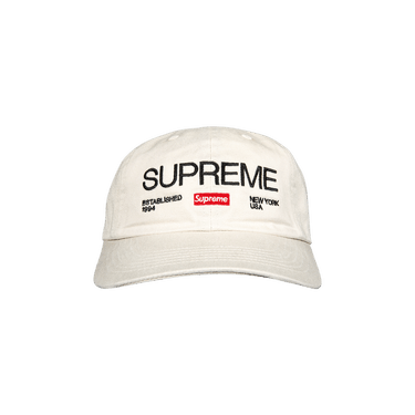 Supreme 21FW Est.1994 キャップ　ホワイト Buy Supreme Est. 1994 6-Panel 'Stone' - FW21H131 STONE | GOAT