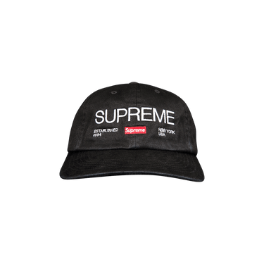 Buy Supreme Est. 1994 6-Panel 'Black' - FW21H131 BLACK | GOAT