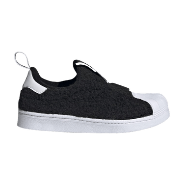adidas Superstar 360 J 'Black Teddy Bear Fur'