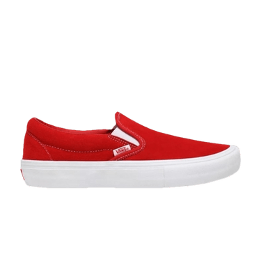 Vans Slip-On Pro 'Suede - Red'