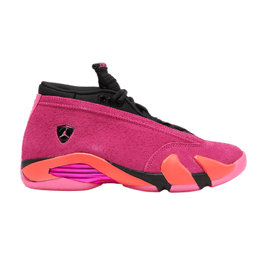 Jordan 14 pink and white cheap