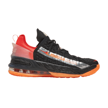 Buy Nike LeBron 18 GS 'Black Crimson Volt' - CW2760 009 | GOAT