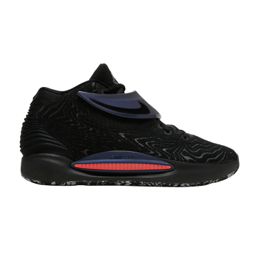 Nike KD 14 Seasonal Black Black-Laser Crimson DC9379-001