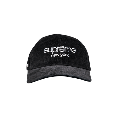 Buy Supreme GORE-TEX Corduroy Classic Logo 6-Panel 'Black