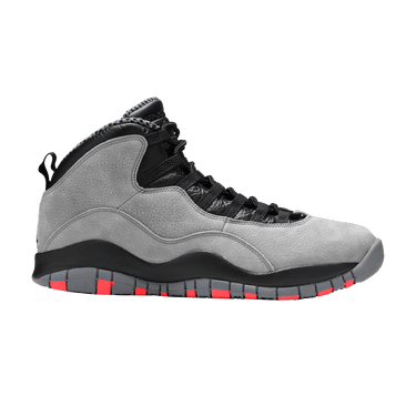 Jordan 10 grey and black top