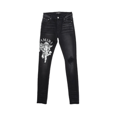 パンツ AMIRI Cherub Jean Aged Black MDS117 Buy Amiri Cherub Jean 'Aged Black' - MDS117 023 AGED | GOAT