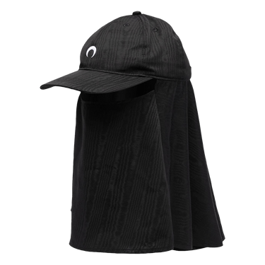 MARINE SERRE キャップ Buy Marine Serre Protective Scarf Branded Cap 'Black