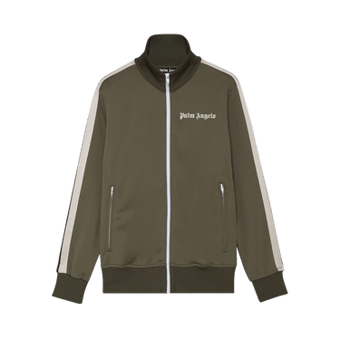 Buy Palm Angels Classic Track Jacket 'Military/Off White