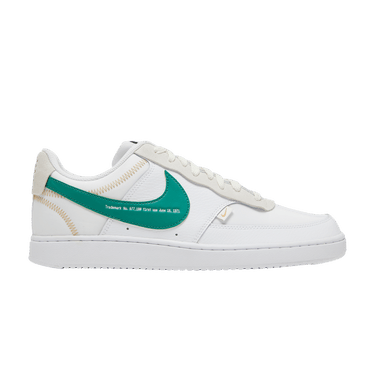 Nike Court Vision Low Premium 'First Use - White Green Noise'