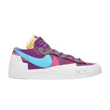 Size 11.0 KAWS x sacai x Blazer Low 'Purple Dusk'