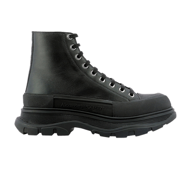 Alexander McQueen ブーツsize37 Men's Tread Slick Boot in Black/White | Alexander McQueen US