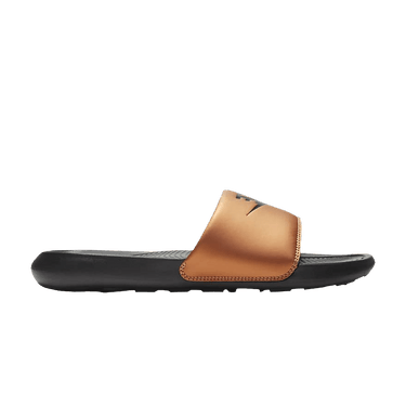 Nike Wmns Victori One Slide 'Black Metallic Copper'