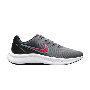 Nike Star Runner 3 GS 'Smoke Grey Siren Red'