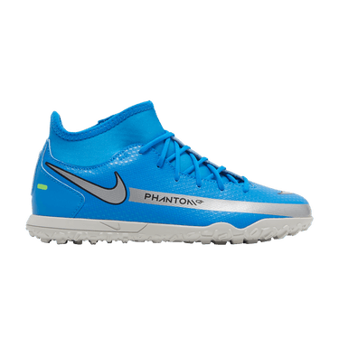 Nike Phantom GT Club DF TF GS 'Photo Blue Metallic Silver'