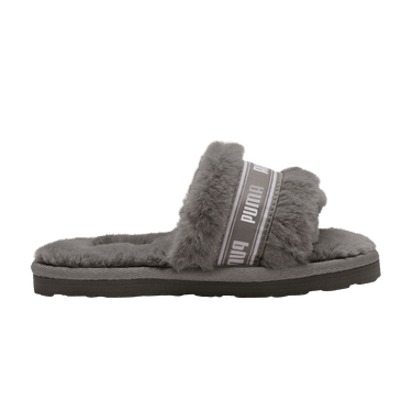 Puma Fluff Slide Little Kid 'Charcoal Grey'