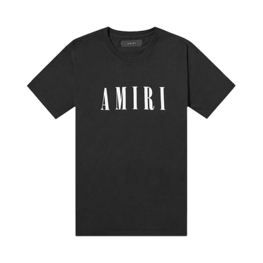 Amiri Core Logo Tee 'Black' | GOAT
