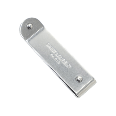 Buy Saint Laurent ID Money Clip 'Silver' - 485362 J160E 8102