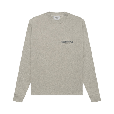 Buy Fear of God Essentials Long-Sleeve Tee 'Dark Heather