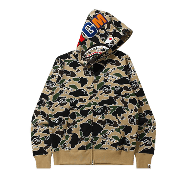 Bape shark cheap yellow camo