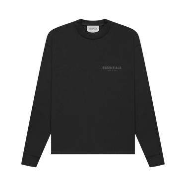 Fear of God Essentials Long-Sleeve Tee 'Black'