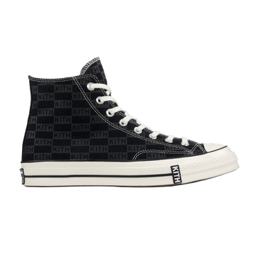 Kith x Converse Chuck 70 High 'Black Monogram'