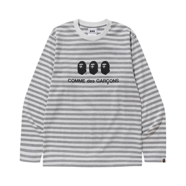 COMMEdesGARÇONS × A BATHING APE ロンT Buy BAPE x Comme des Garçons Long-Sleeve 'White' - 1G72 111 922