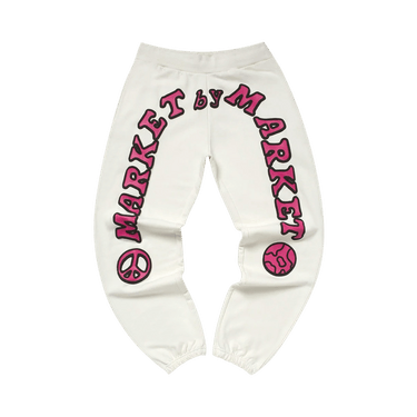 Market Cali Arc Peace Sweatpants 'Cream'