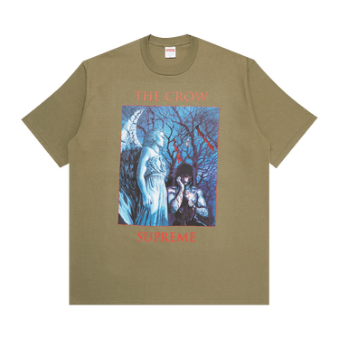 Buy Supreme x The Crow Tee 'Light Olive' - FW21T41 LIGHT