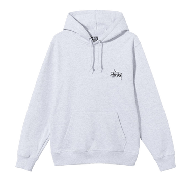 Buy Stussy Basic Logo Hoodie 'Ash Heather' - 1924649 ASH | GOAT