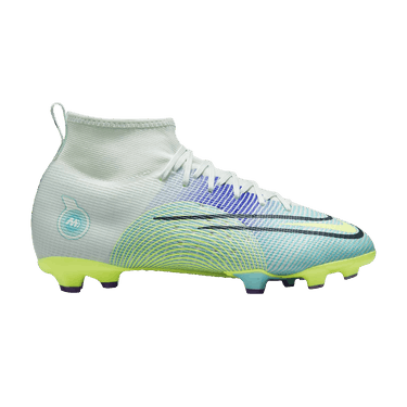 Nike Mercurial Superfly 8 Pro FG GS 'Dream Speed - Barely Green Electro Purple'