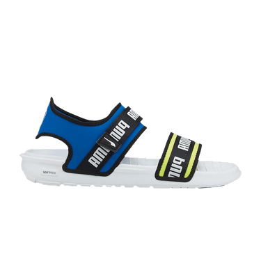Puma Wmns Softride Slide 'Wordmark - White Royal'