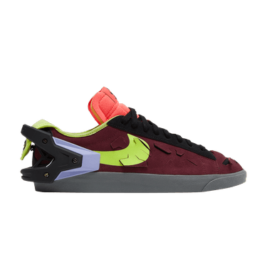 Nike Blazer Low Acronym Night Maroon