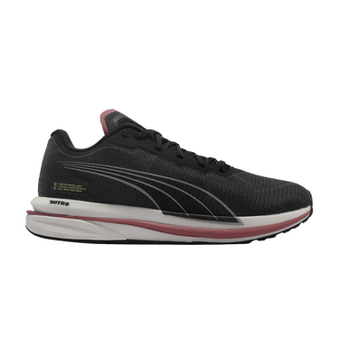 Puma Wmns Velocity Nitro WTR 'Black White Pink'