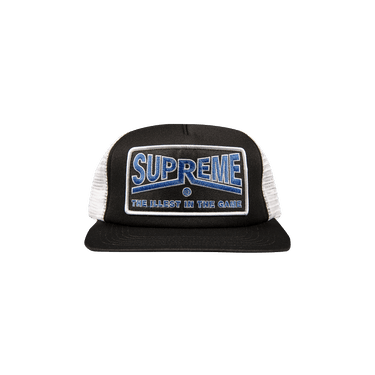 ★3132 Supreme Illest MeshBack 5Panel BRW Supreme Illest Mesh Back 5-Panel Black - SS22 - US