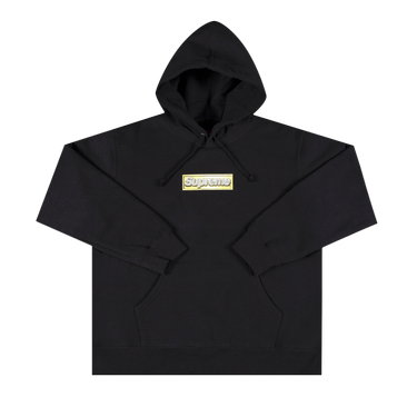 Buy Supreme Bling Box Logo Hooded Sweatshirt 'Black 