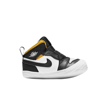 Air Jordan 1 Crib Bootie 'Black Varsity Maize'