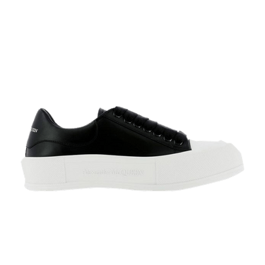 【alexander mcqueen】Deck lace-up plimsole / 705201 WIAB6 Alexander McQueen | Deck Lace Up Plimsoll Trainers | Chunky