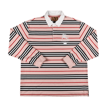 かわいい！ 'Pink' Rugby Burberry x Supreme Buy - GOAT | PINK SS22KN12 ポロシャツ